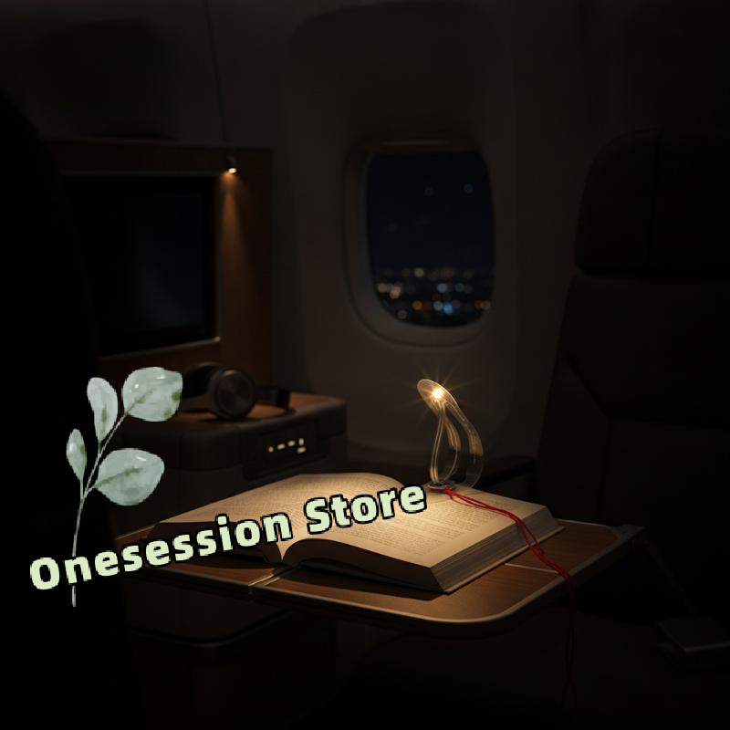 Travel Reading Accessories - Ультратонкая светодиодная закладка-лампа для чтения, компактная