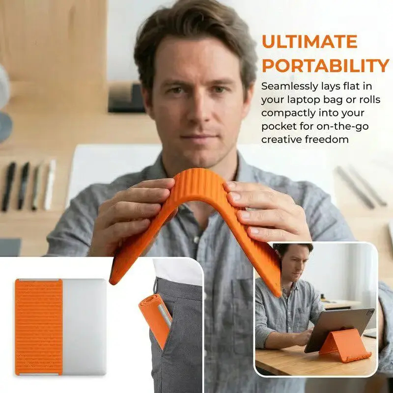 Travel Accessories Holder - Силиконовая складная подставка для телефонов, планшетов,