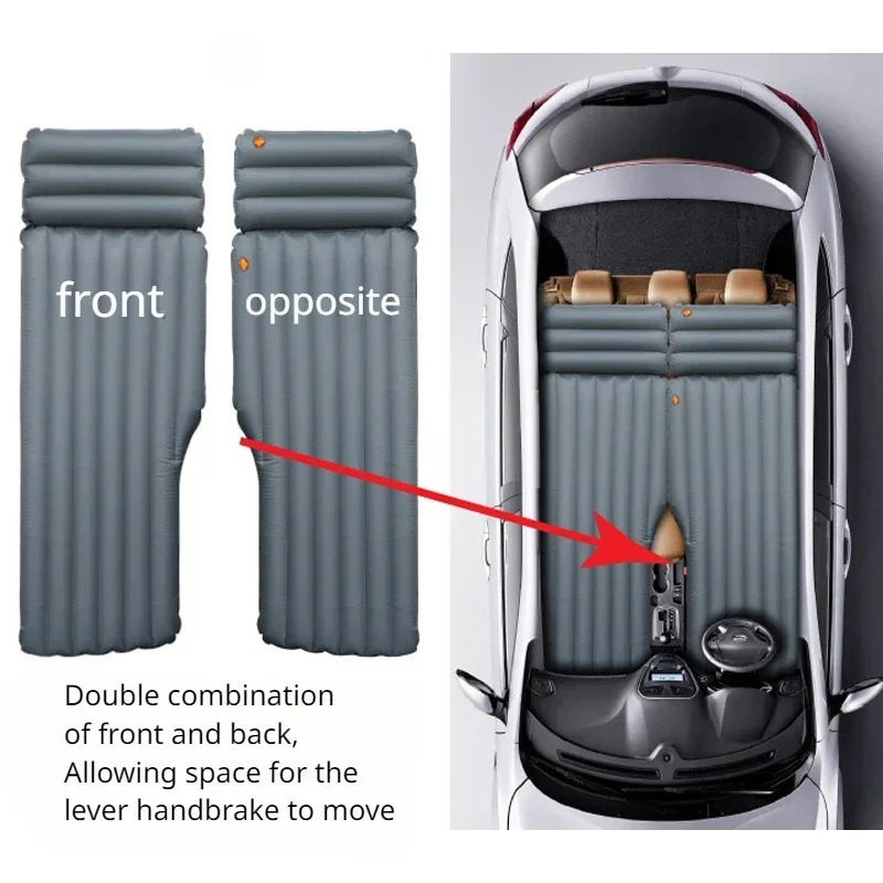 Quality Travel Accessories - Универсальная надувная автомобильная кровать N0/C1, односпальная