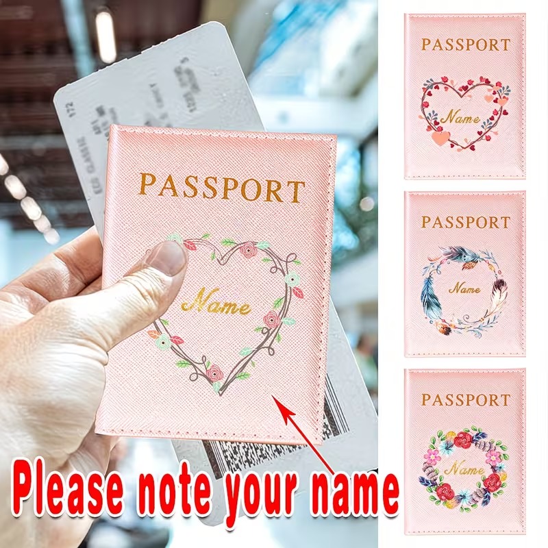 Quality Travel Accessories - Индивидуальный чехол для паспорта из ПУ