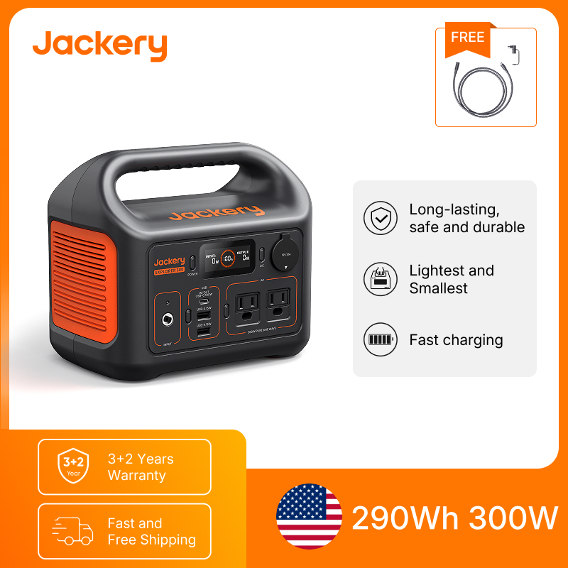 Travel Accessories Electronics - Портативная электростанция Jackery Explorer 300New с