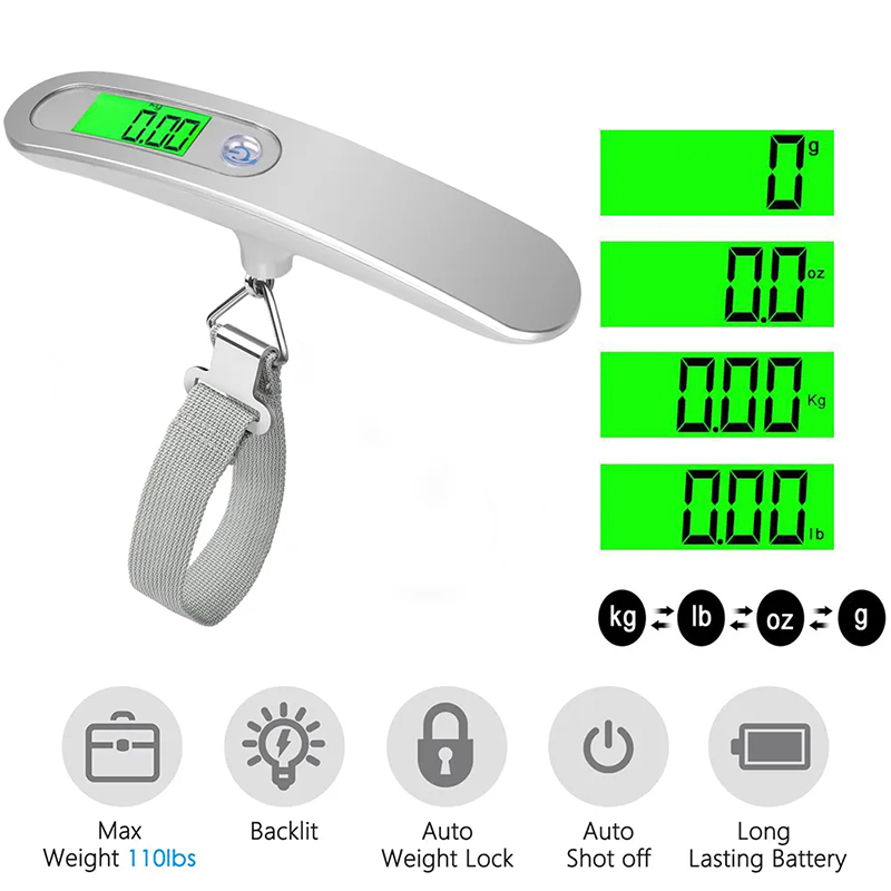 Travel Accessories Electronics - 50 кг/110 фунтов портативные подвесные электронные