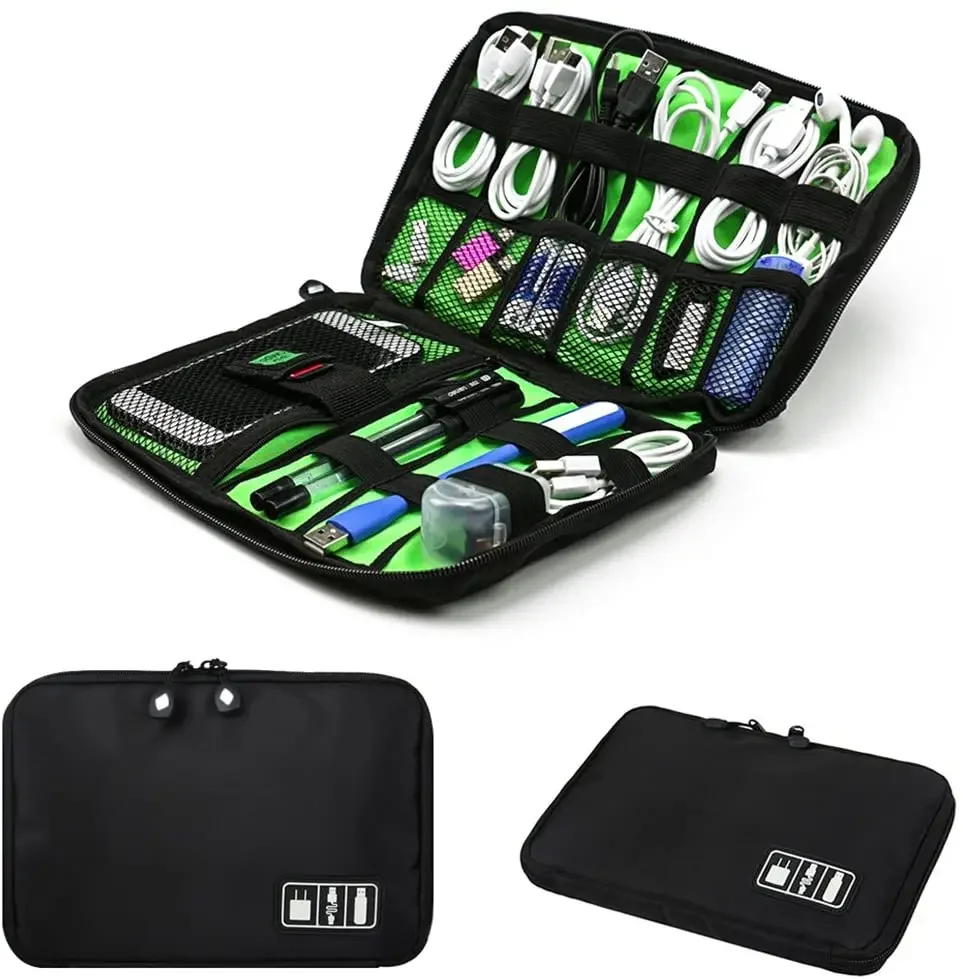 Travel Accessories Electronics - Набор сумок-органайзеров для хранения кабелей, чехол