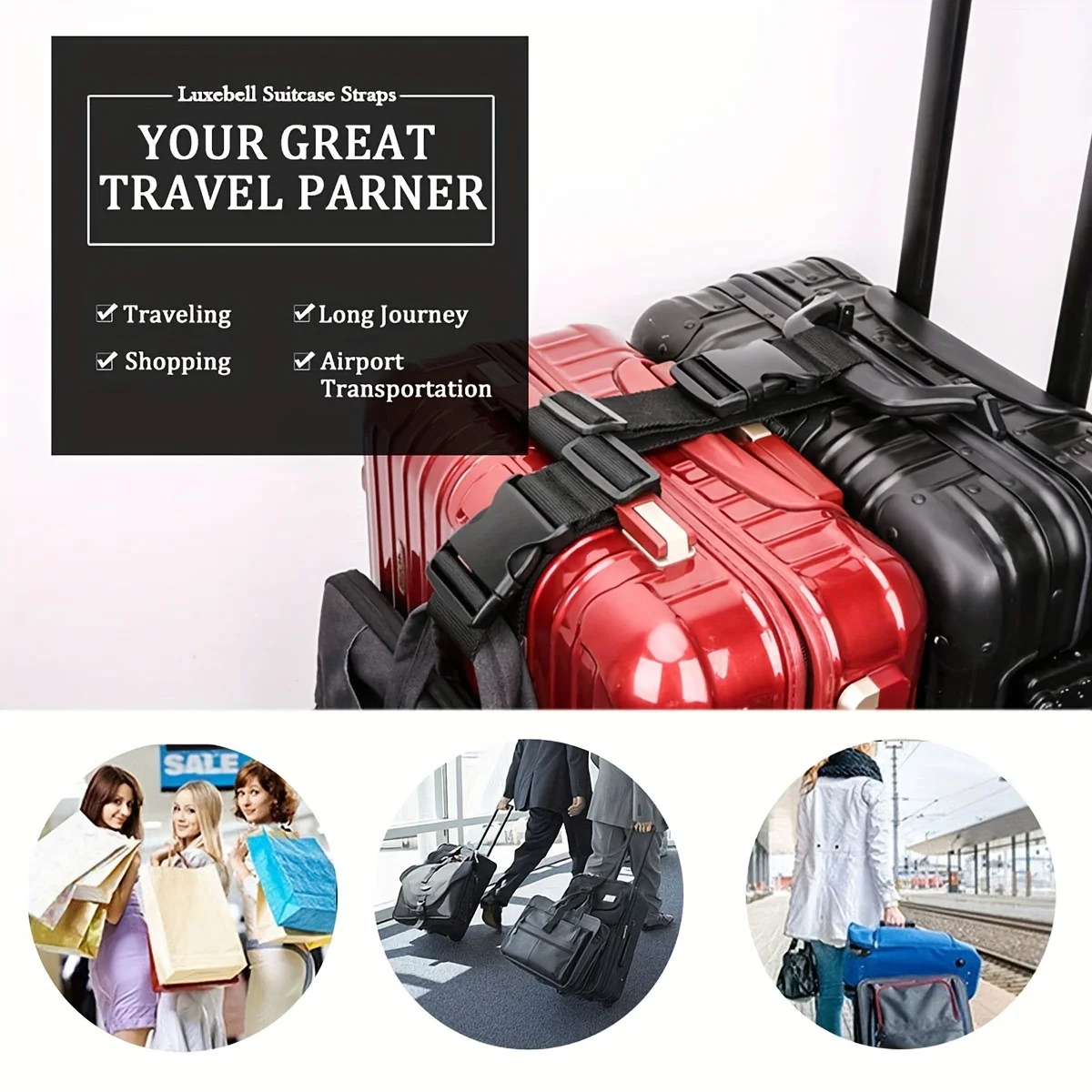 1 шт. Простые регулируемые рем – обзор и цена Quality Travel Accessories