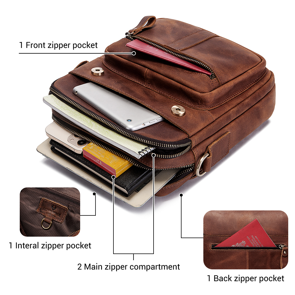 HUMERPAUL мужская сумка через  – обзор и цена Travel Accessories Luxury