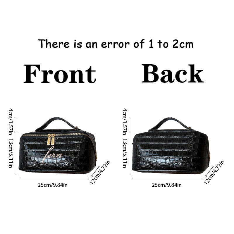 Вышитая косметичка из экокожи  – обзор и цена Travel Accessories Gifts For Her